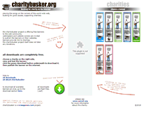 Tablet Screenshot of charitybusker.noisegames.com